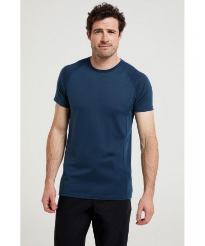 Summit II Mens Base Layer T-Shirt Navy $16.50 Thermals