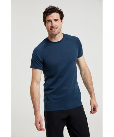 Summit II Mens Base Layer T-Shirt Navy $16.50 Thermals