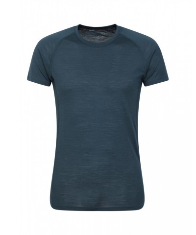 Summit II Mens Base Layer T-Shirt Navy $16.50 Thermals