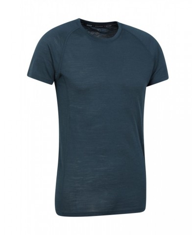 Summit II Mens Base Layer T-Shirt Navy $16.50 Thermals