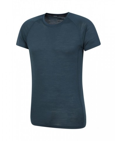 Summit II Mens Base Layer T-Shirt Navy $16.50 Thermals