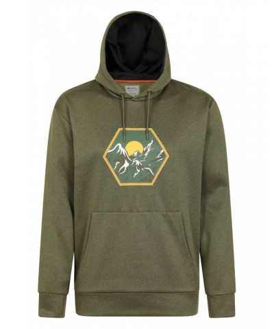 Denver Mens Oversized Hoodie Green $17.48 Tops