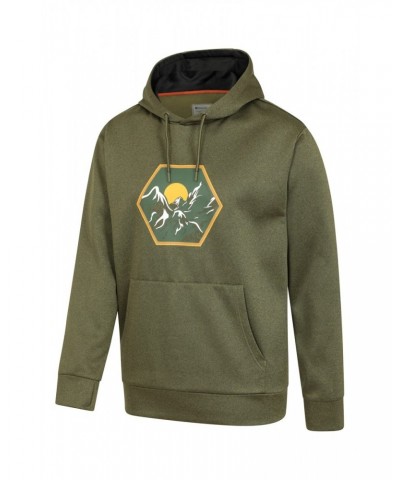 Denver Mens Oversized Hoodie Green $17.48 Tops