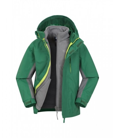 Cannonball 3 in 1 Kids Waterproof Jacket Dark Khaki $38.34 Jackets