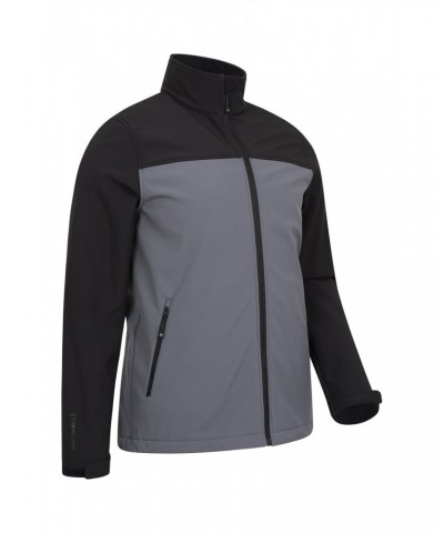 Vertex Mens Water Resistant Softshell Jacket Grey $24.93 Jackets