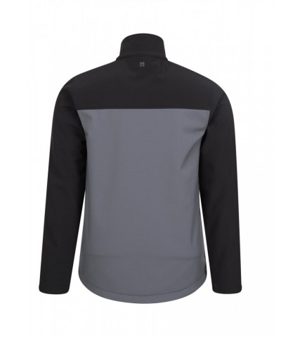 Vertex Mens Water Resistant Softshell Jacket Grey $24.93 Jackets