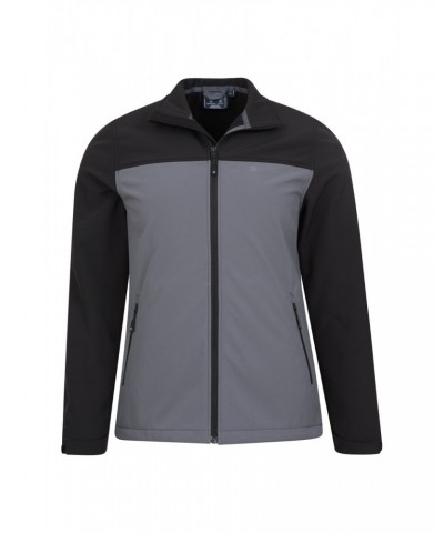 Vertex Mens Water Resistant Softshell Jacket Grey $24.93 Jackets