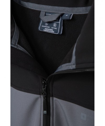 Vertex Mens Water Resistant Softshell Jacket Grey $24.93 Jackets