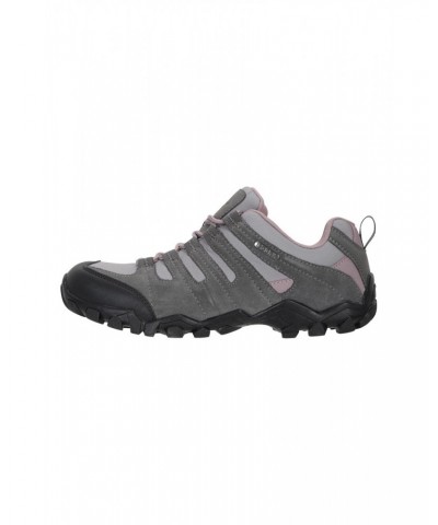 Belfour Womens Outdoor Hiking Shoes Light Grey $35.39 Footwear