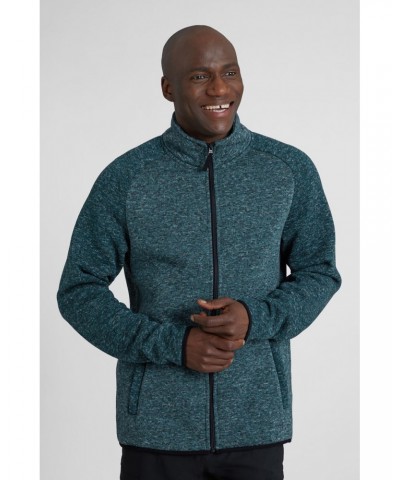 Idris II Mens Raglan Fleece Jacket Jacket Khaki $16.49 Fleece