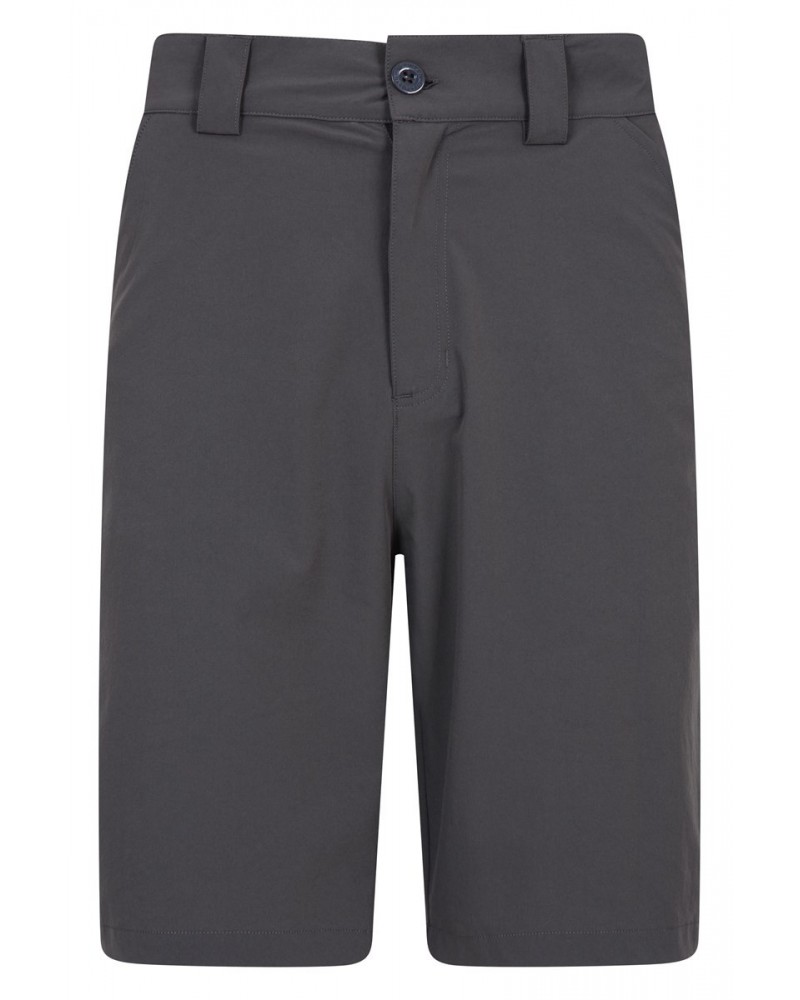 Beam Mens Stretch Shorts Dark Grey $19.60 Pants