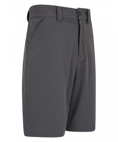 Beam Mens Stretch Shorts Dark Grey $19.60 Pants