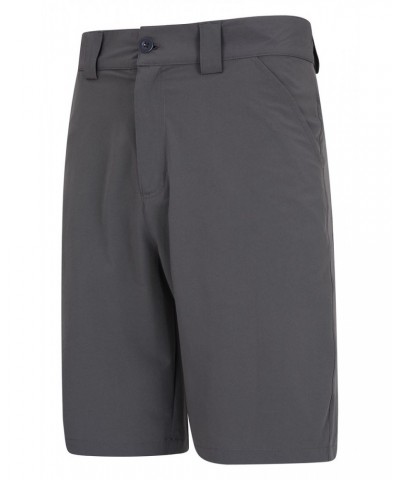 Beam Mens Stretch Shorts Dark Grey $19.60 Pants