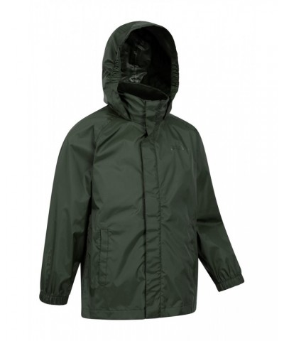 Pakka II Kids Waterproof Jacket Khaki $15.65 Jackets