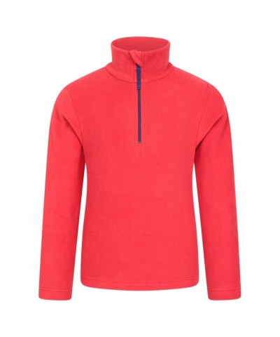 Camber II Kids Half-Zip Fleece Red $10.59 Fleece