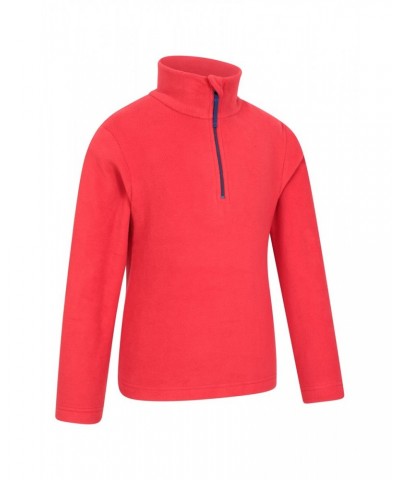 Camber II Kids Half-Zip Fleece Red $10.59 Fleece