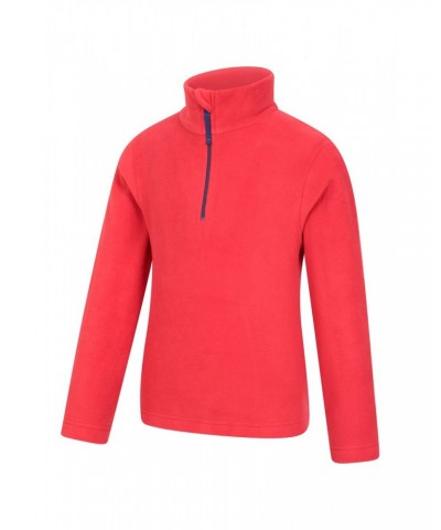 Camber II Kids Half-Zip Fleece Red $10.59 Fleece