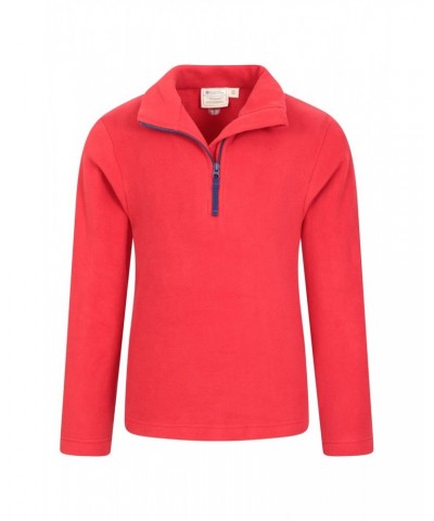 Camber II Kids Half-Zip Fleece Red $10.59 Fleece