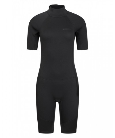 Shorty Womens 2.5/2mm Wetsuit Jet Black $31.45 Swimwear