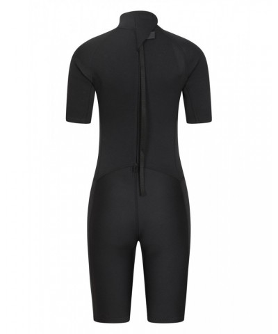 Shorty Womens 2.5/2mm Wetsuit Jet Black $31.45 Swimwear