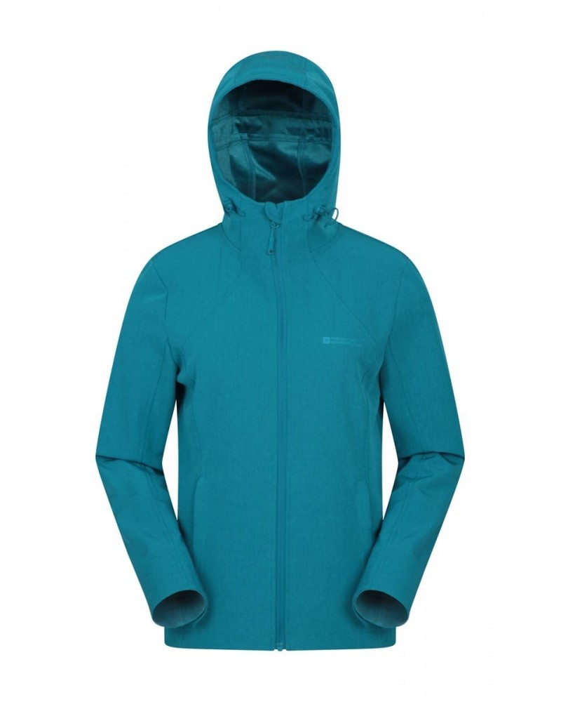 Saramo Womens Softshell Teal $20.64 Jackets