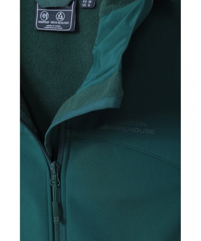 Exodus Womens Water Resistant Softshell Jacket Green $37.09 Jackets