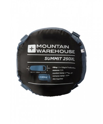 Summit 250 Sleeping Bag - XL Black $26.40 Sleeping Bags