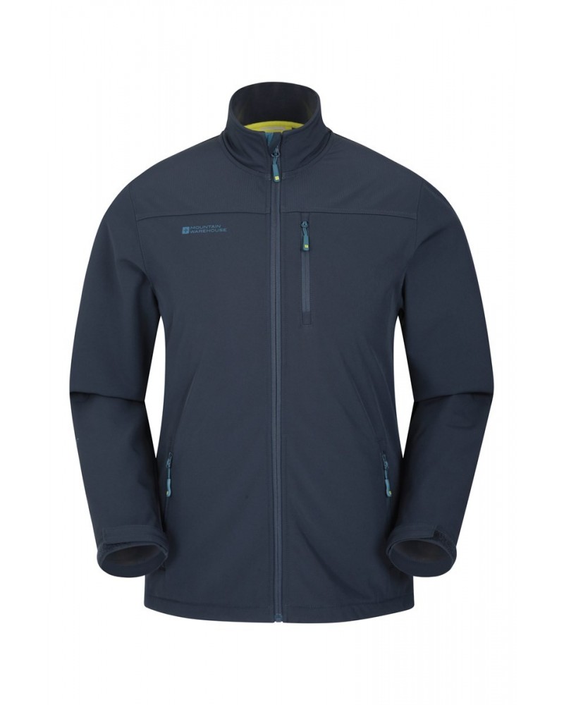 Grasmere Mens Showerproof Softshell Navy $32.99 Jackets