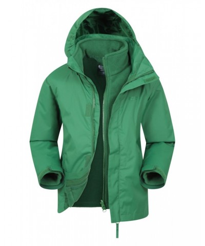 Fell Water-resistant Kids 3 in 1 Jacket Dark Green $23.85 Jackets