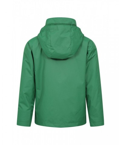 Fell Water-resistant Kids 3 in 1 Jacket Dark Green $23.85 Jackets