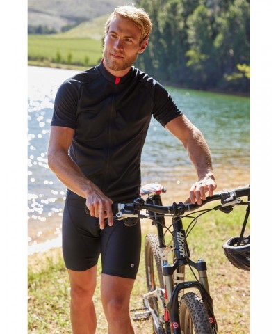 Roubaix Mens Cycle Top Jet Black $22.94 Active