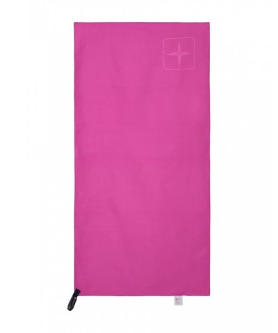 Microfibre Travel Towel - Giant - 150 x 85cm Fuchsia $12.64 Travel Accessories