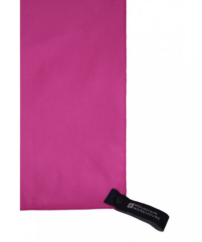 Microfibre Travel Towel - Giant - 150 x 85cm Fuchsia $12.64 Travel Accessories