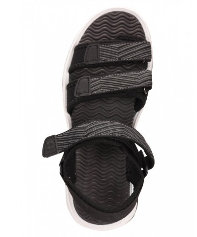 3-Strap Kids Sandals Black $17.39 Footwear