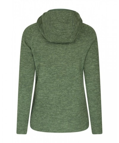 Nevis Womens Full Zip Hoodie Khaki $23.85 Fleece