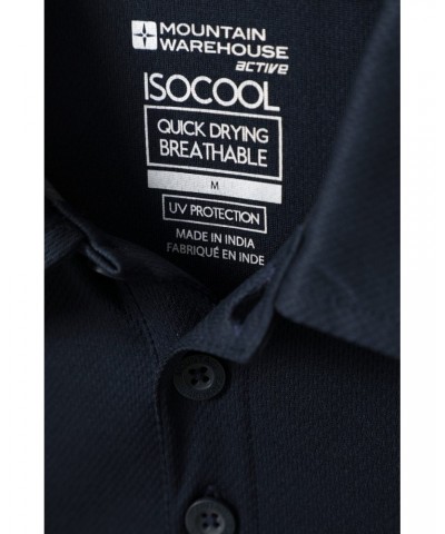 Endurance Isocool Mens Polo Navy $14.84 Tops