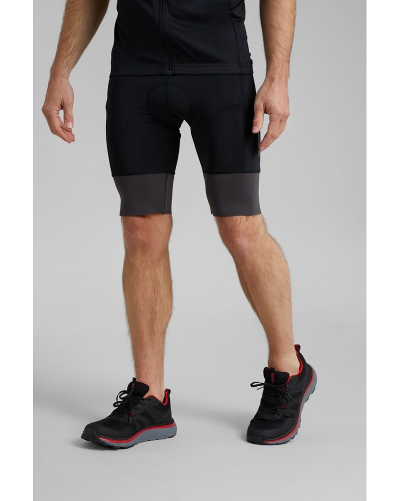 Paceline Mens Cycling Shorts Black $22.09 Active