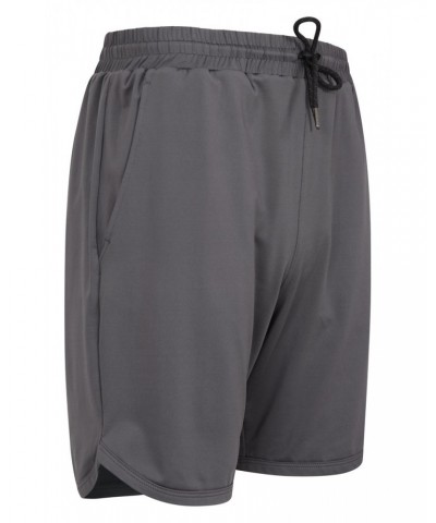 Core Mens Recycled Running Shorts Grey $27.25 Active