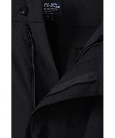 Trek Mens Stretch Zip Off Pants Black $27.02 Pants