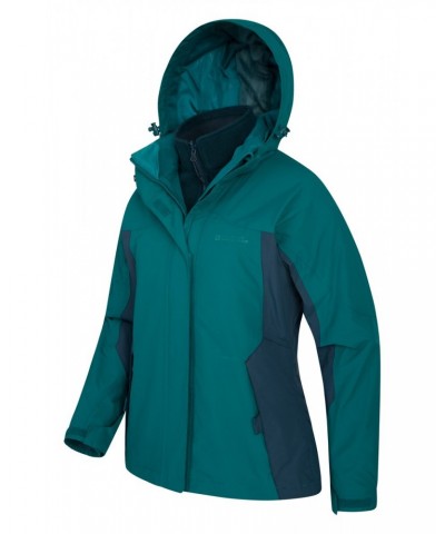 Storm Womens Waterproof 3 in 1 Jacket Green $50.60 Jackets