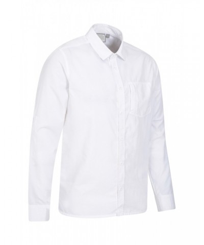 Navigator Convertible Mens Long-Sleeve Shirt White $16.17 Tops