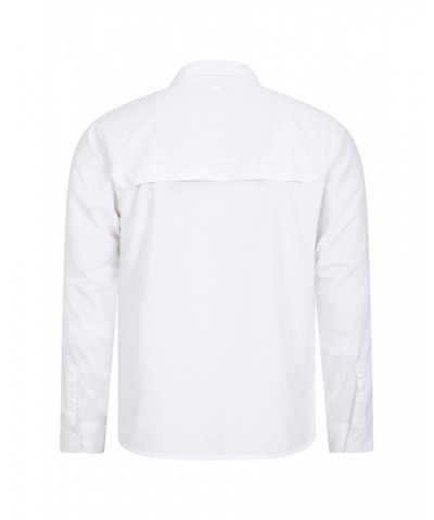 Navigator Convertible Mens Long-Sleeve Shirt White $16.17 Tops