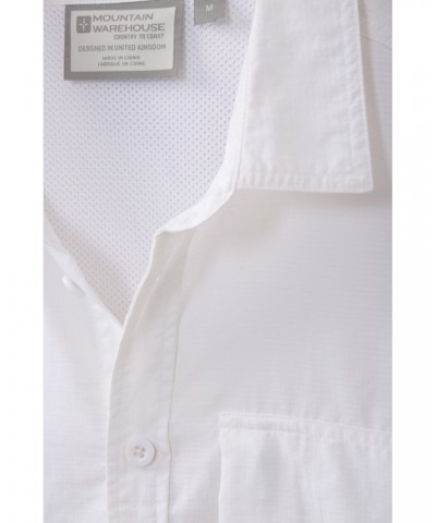 Navigator Convertible Mens Long-Sleeve Shirt White $16.17 Tops