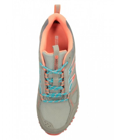 Lakeside Trail Womens Waterproof Running Shoes Grey $24.38 Active