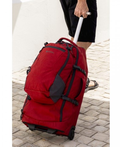 Voyager Wheelie 50 + 20 Litre Backpack Red $48.00 Backpacks