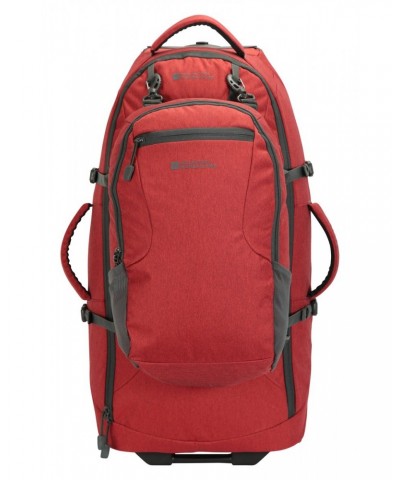 Voyager Wheelie 50 + 20 Litre Backpack Red $48.00 Backpacks