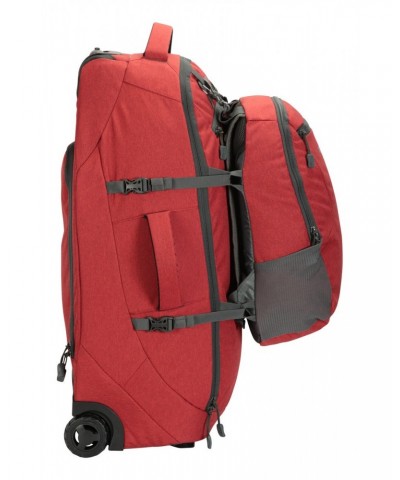 Voyager Wheelie 50 + 20 Litre Backpack Red $48.00 Backpacks