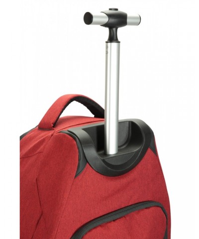 Voyager Wheelie 50 + 20 Litre Backpack Red $48.00 Backpacks