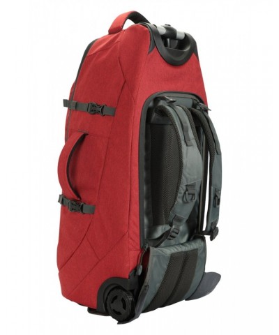 Voyager Wheelie 50 + 20 Litre Backpack Red $48.00 Backpacks