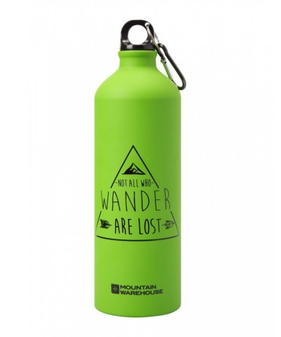 35 oz. Printed Metallic Bottle With Karabiner Green $10.82 Accessories